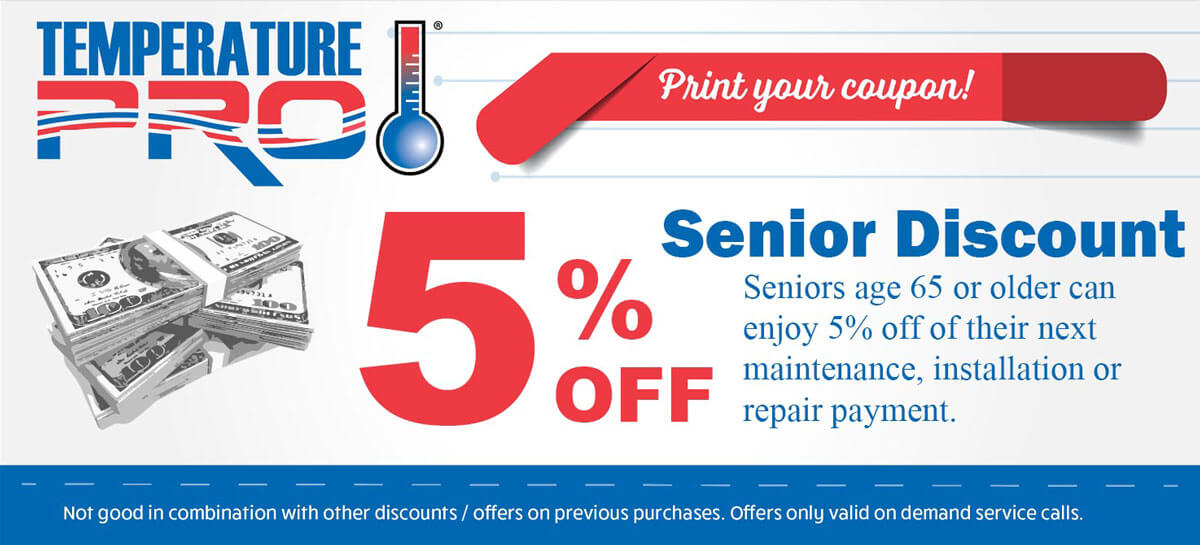 5% off senior discount coupon